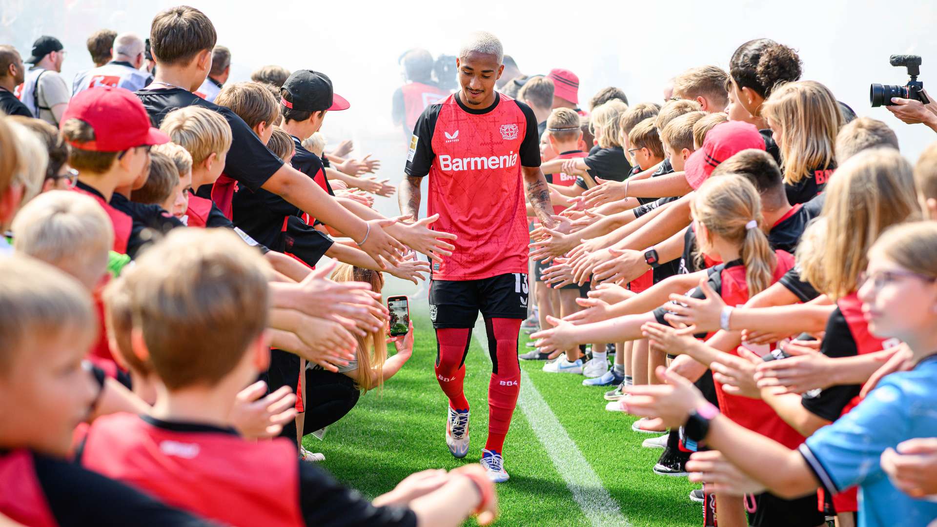 Arthur mit Fans