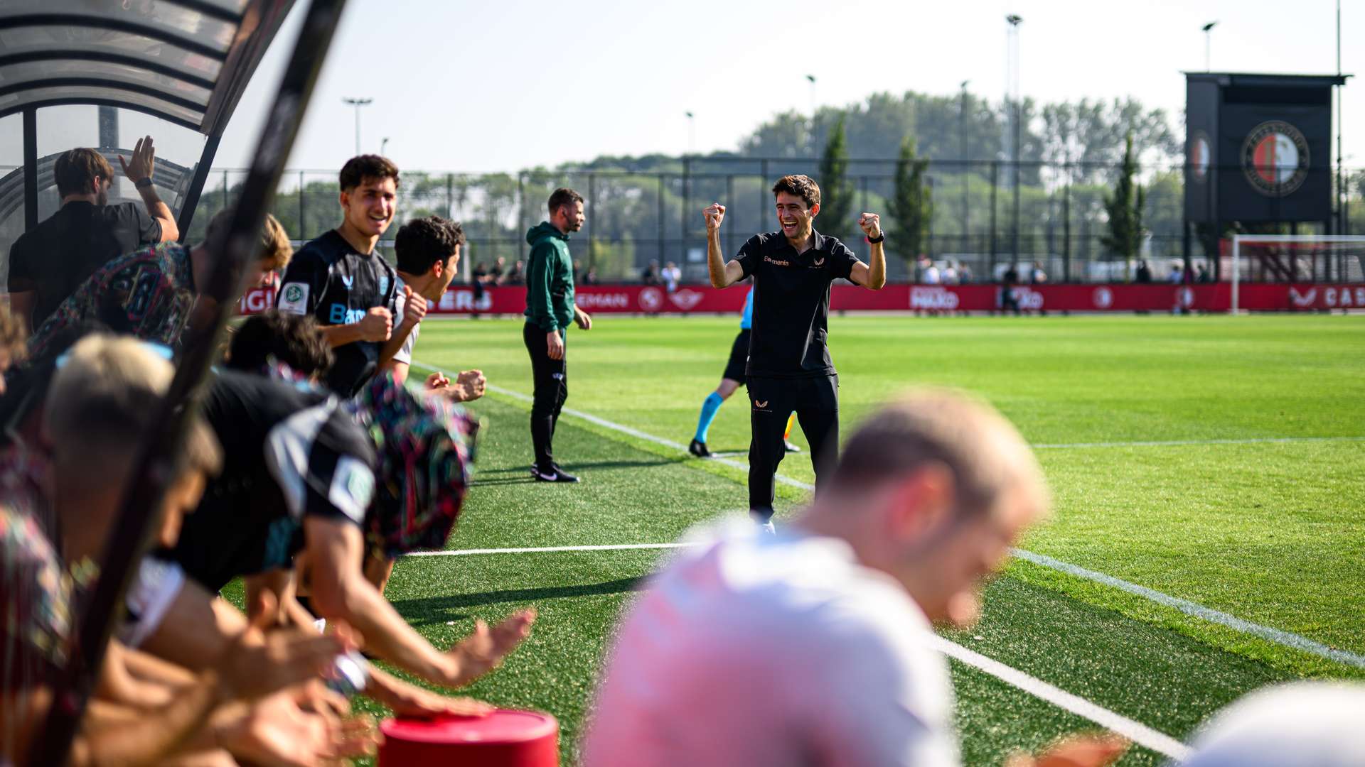 Sergi Runge im Spiel bei Feyenoord Rotterdam