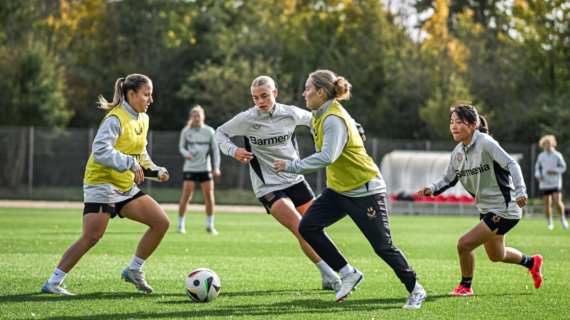 Zweikampf im Training