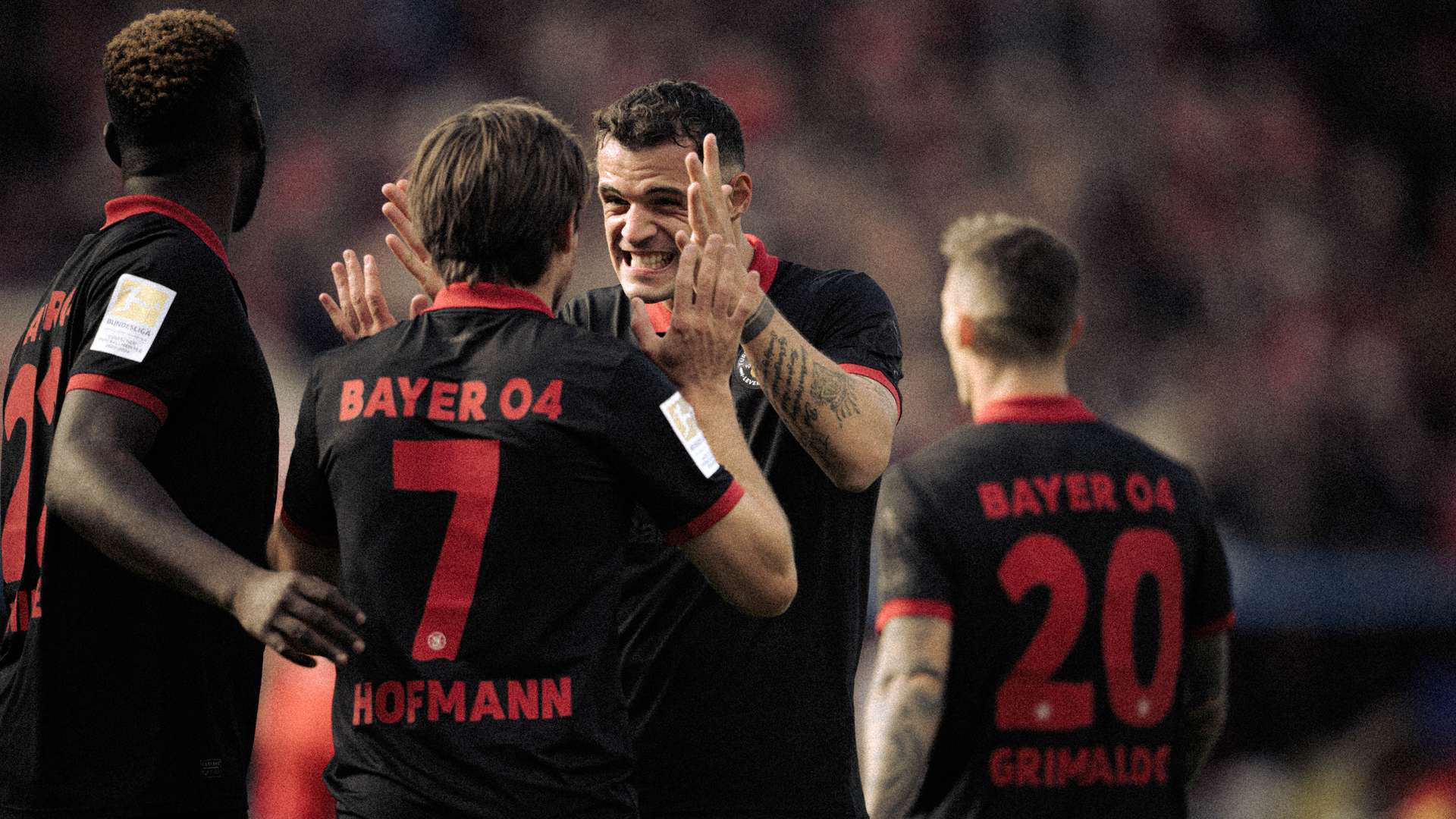 Granit Xhaka und Jonas Hofmann