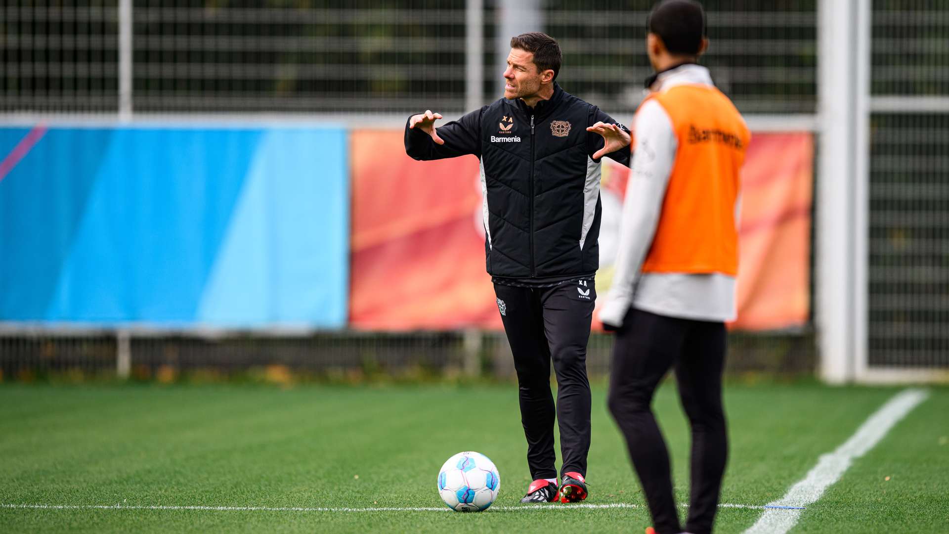 Xabi Alonso im Training