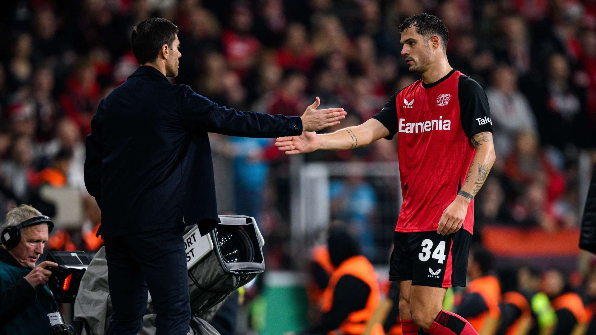 Xabi Alonso und Granit Xhaka