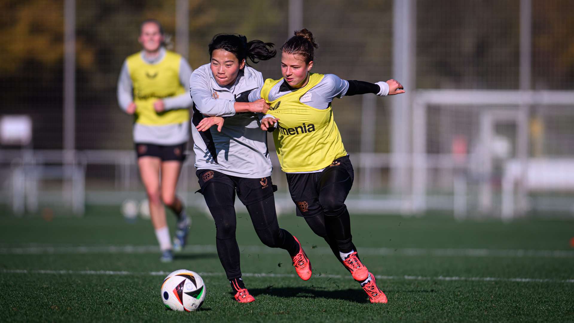 Shen Menglu und Kristin Kögel