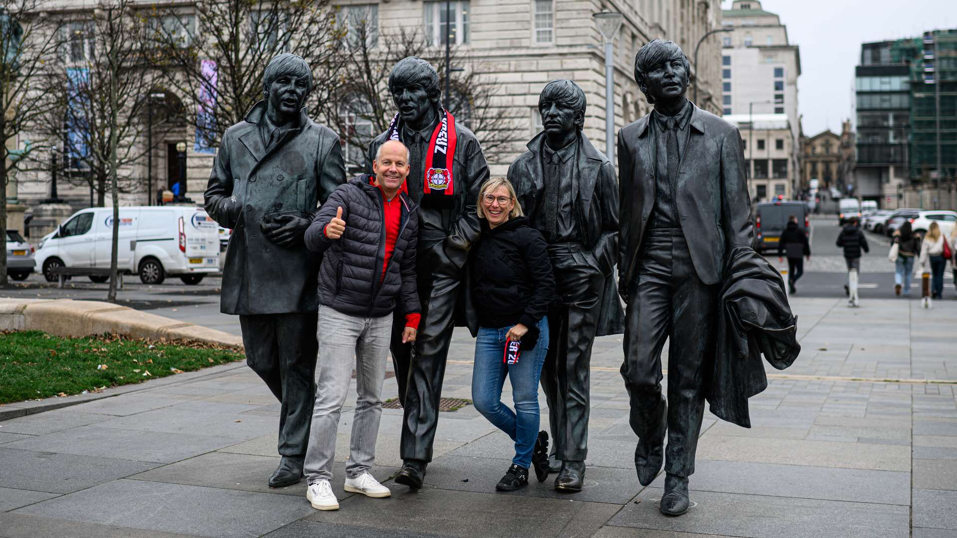 Fans in Liverpool