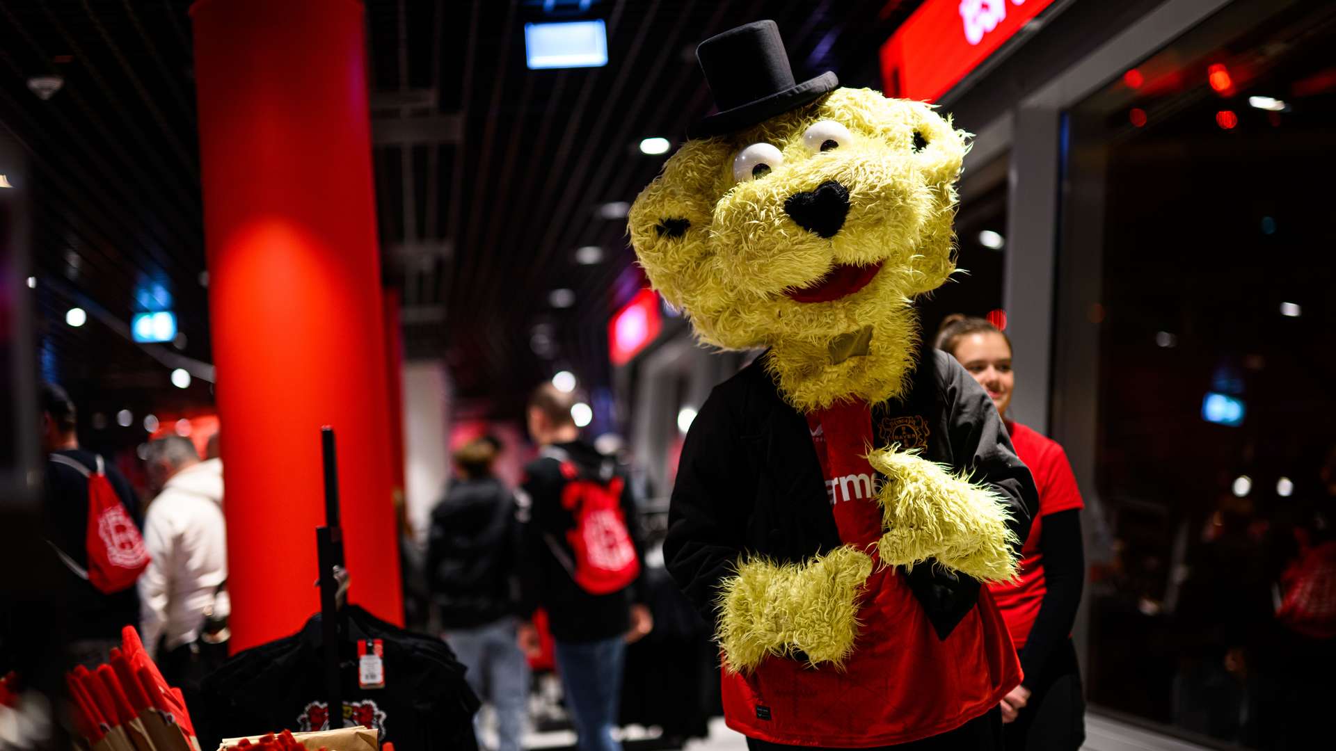 Pre-Opening der Bayer 04-Fanwelt