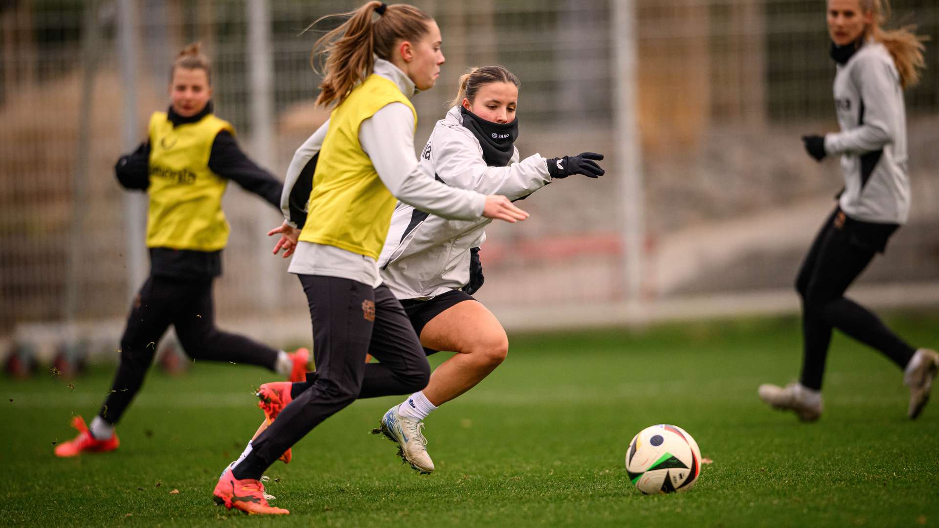 Zweikampf im Training