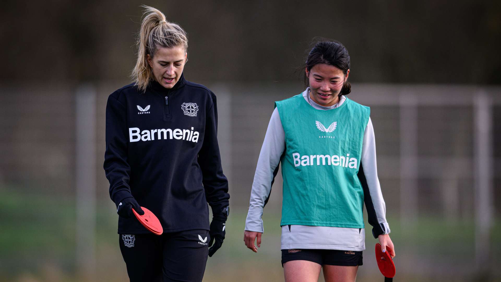 Friederike Mehring und Shen Menglu