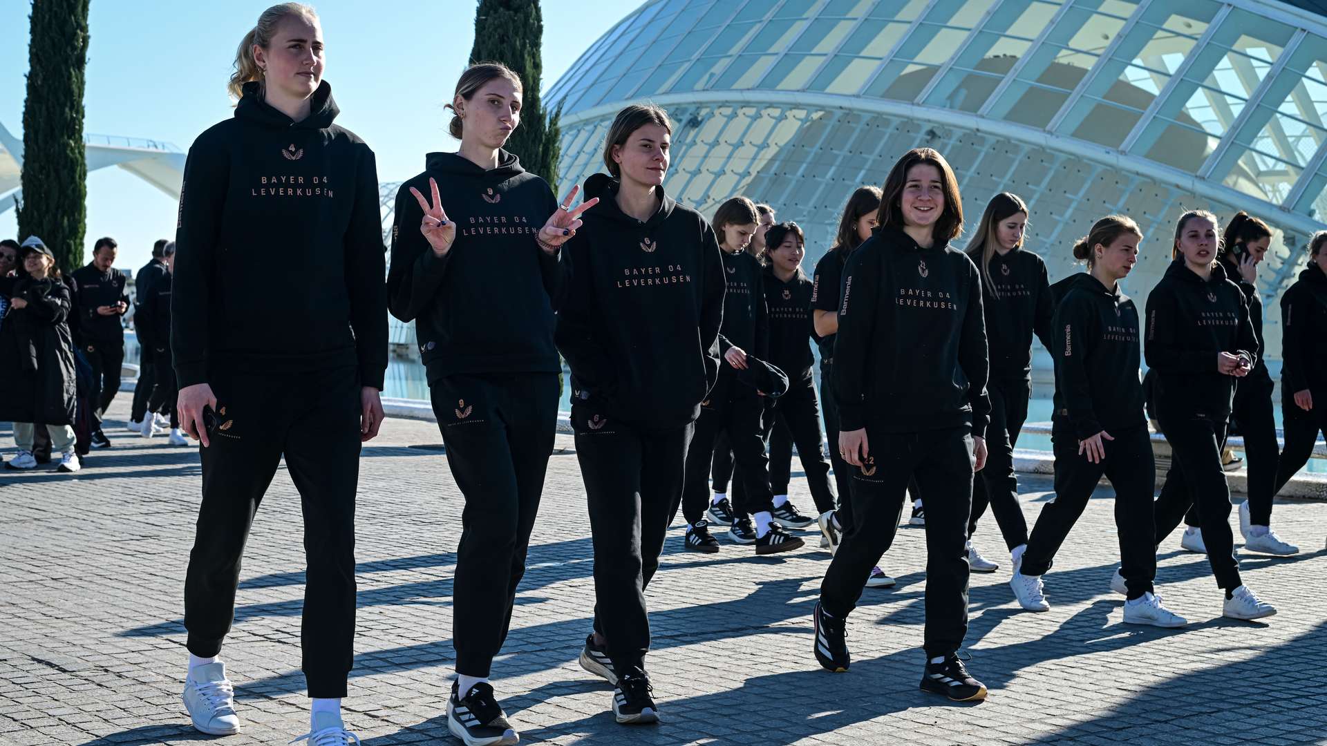 Spielerinnen in Valencia
