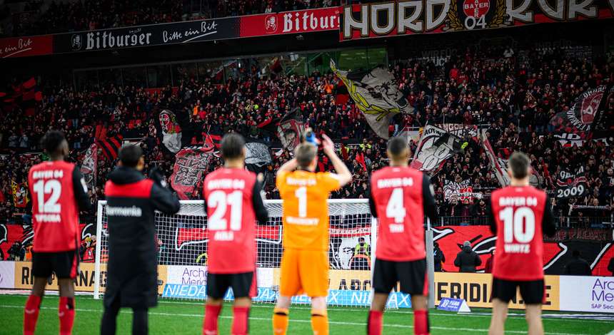 Mannschaft und Fans