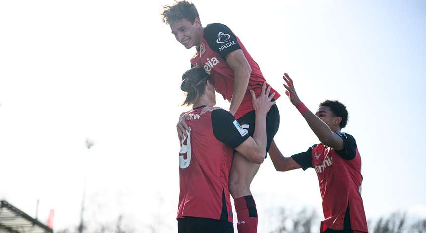 Jubel bei Bayer 04