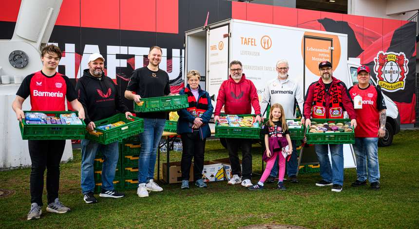 Spende für die Tafel Leverkusen