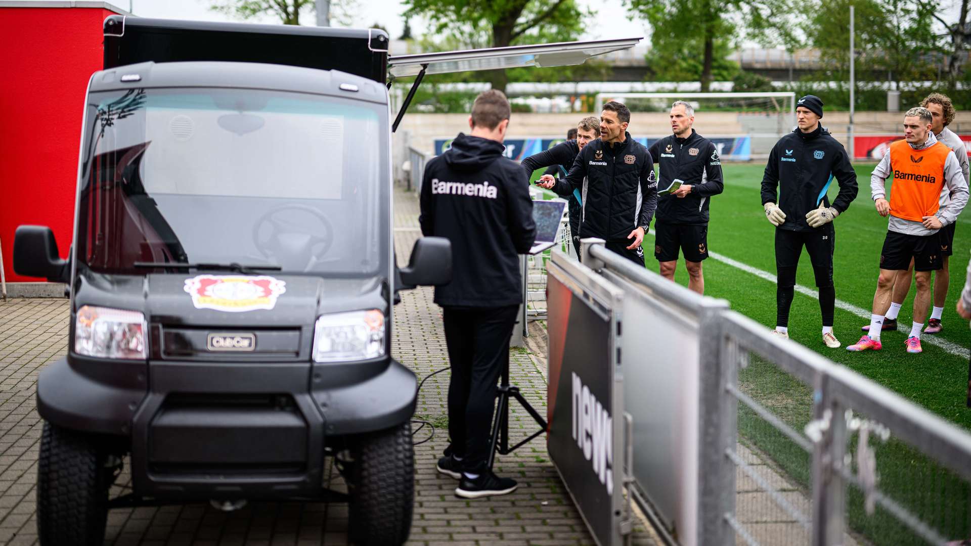 Bayer 04-Taktikmobil