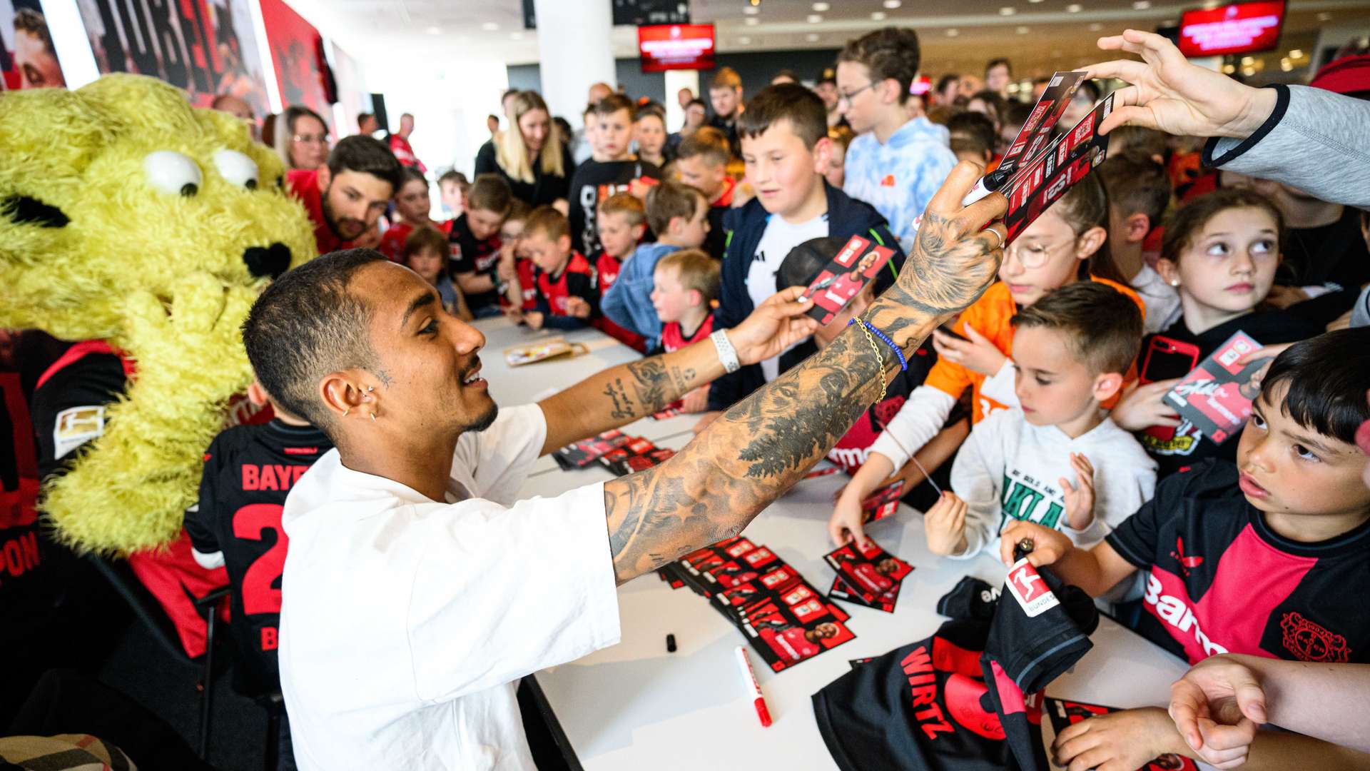 Arthur beim Osterevent des Löwenclubs