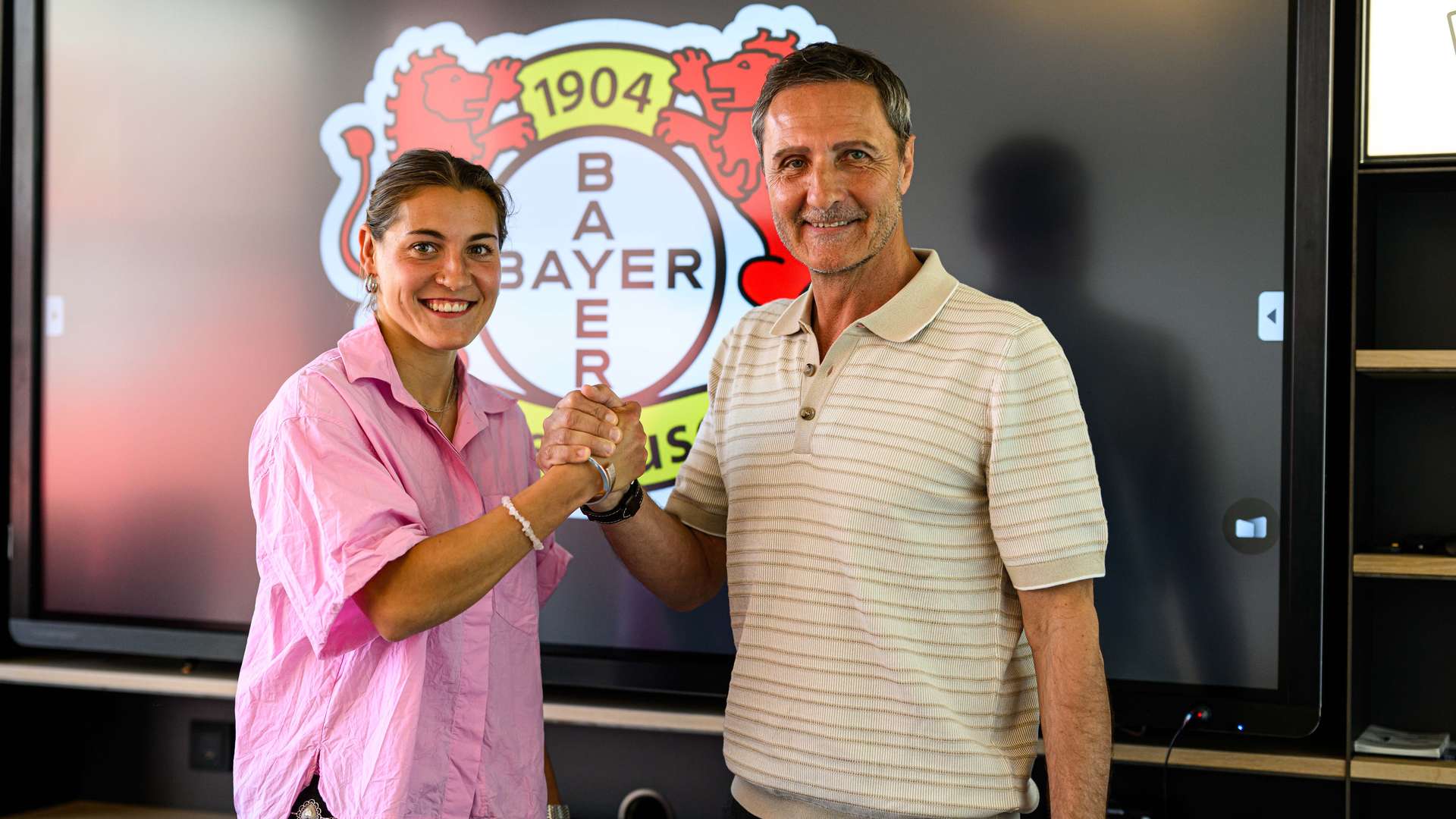 Achim Feifel und Carlotta Wamser