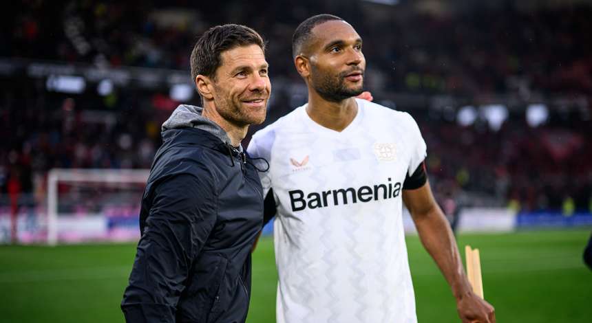 Xabi Alonso und Jonathan Tah