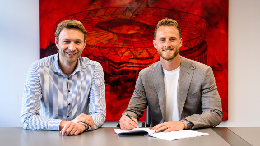 Simon Rolfes und Mark Flekken