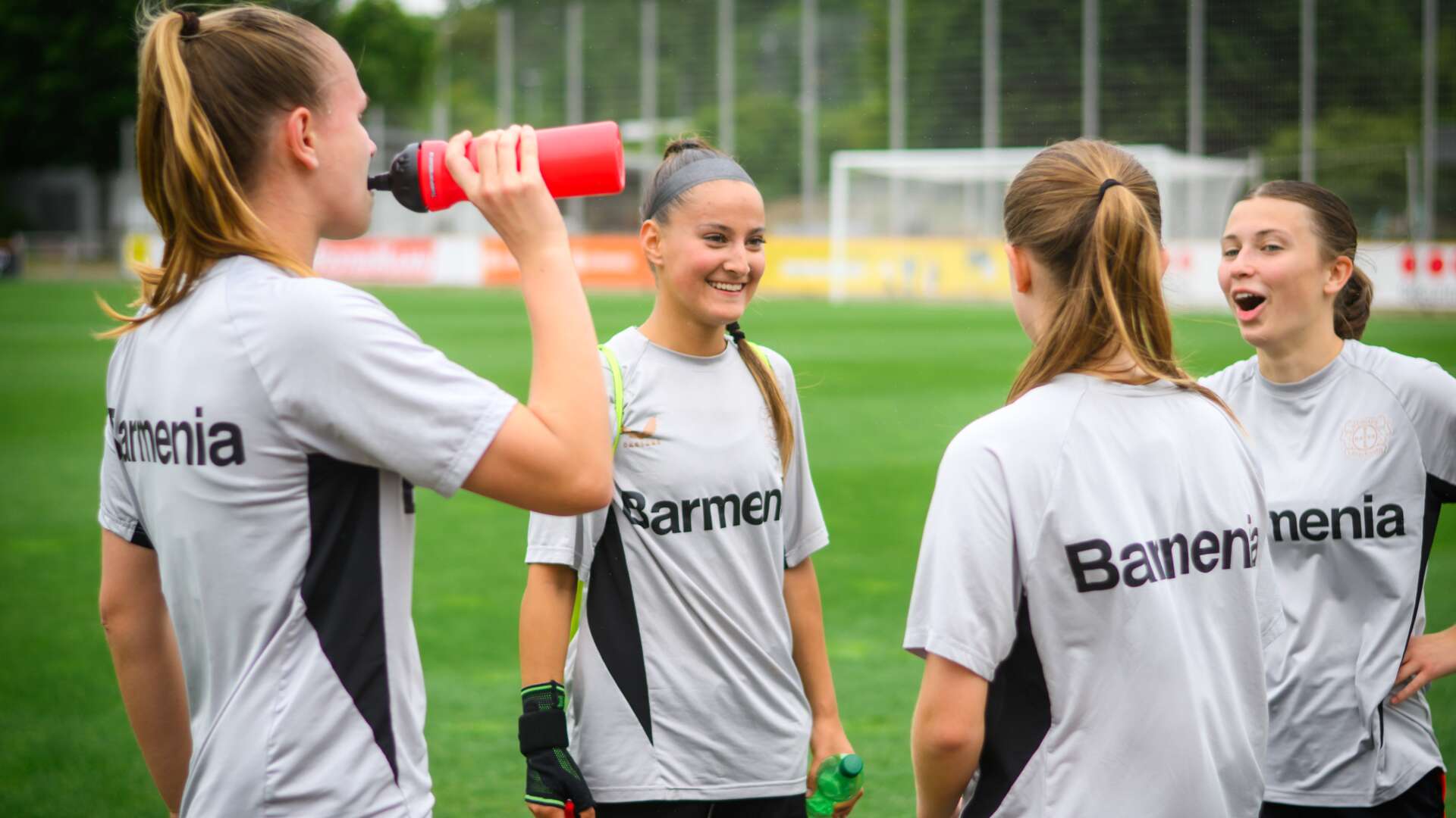 U20-Spielerinnen im Training
