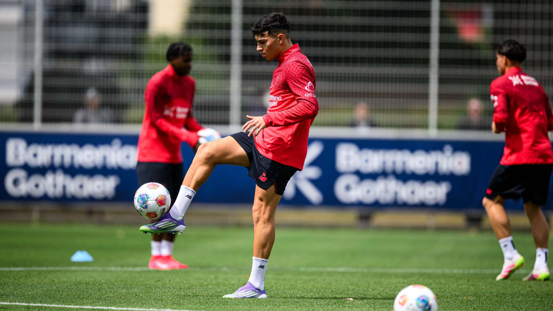 Alejo Sarco im Training
