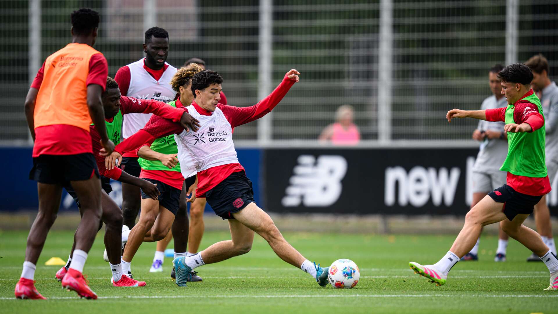 Ibrahim Maza im Training