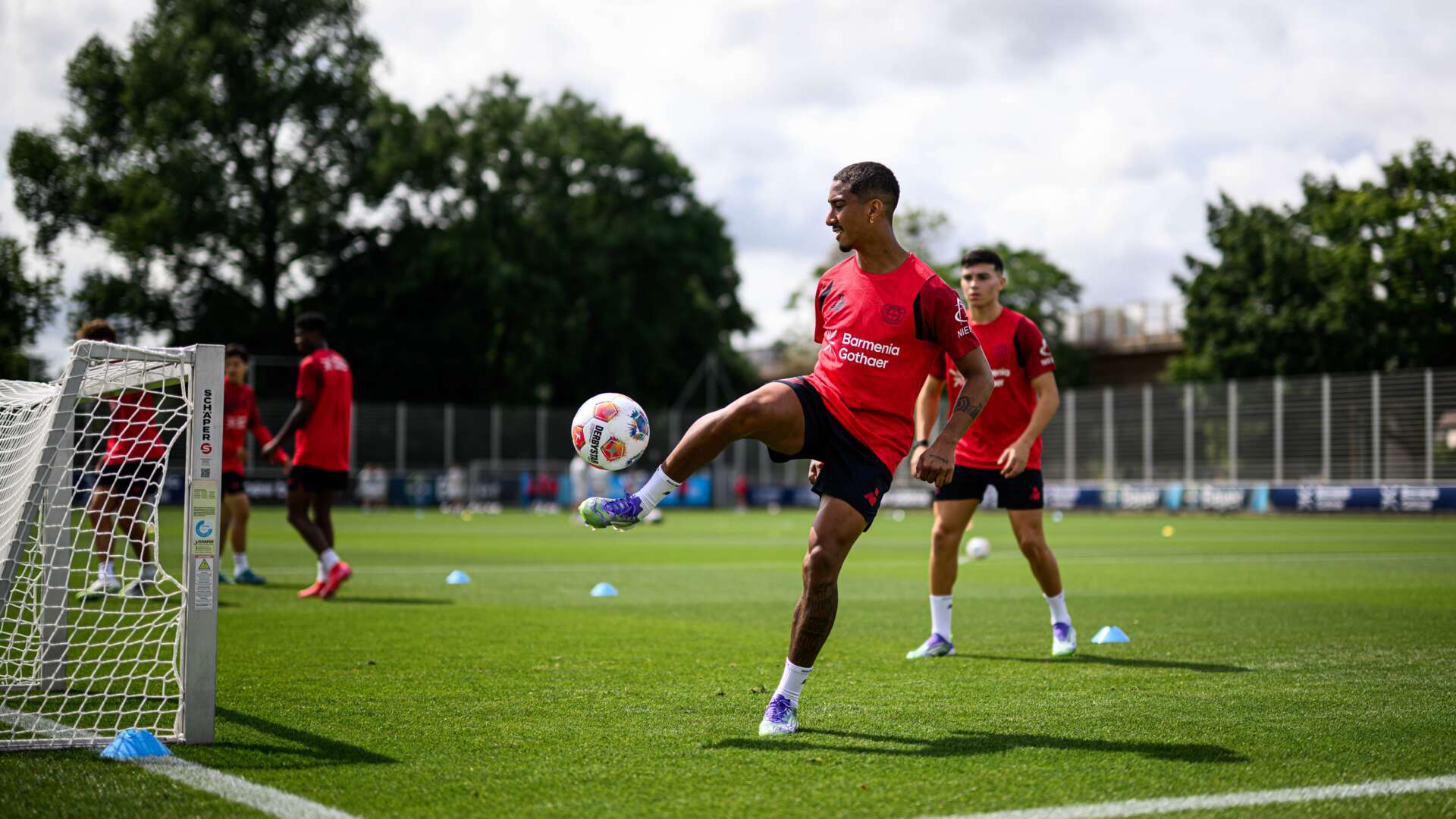 Arthur im Training
