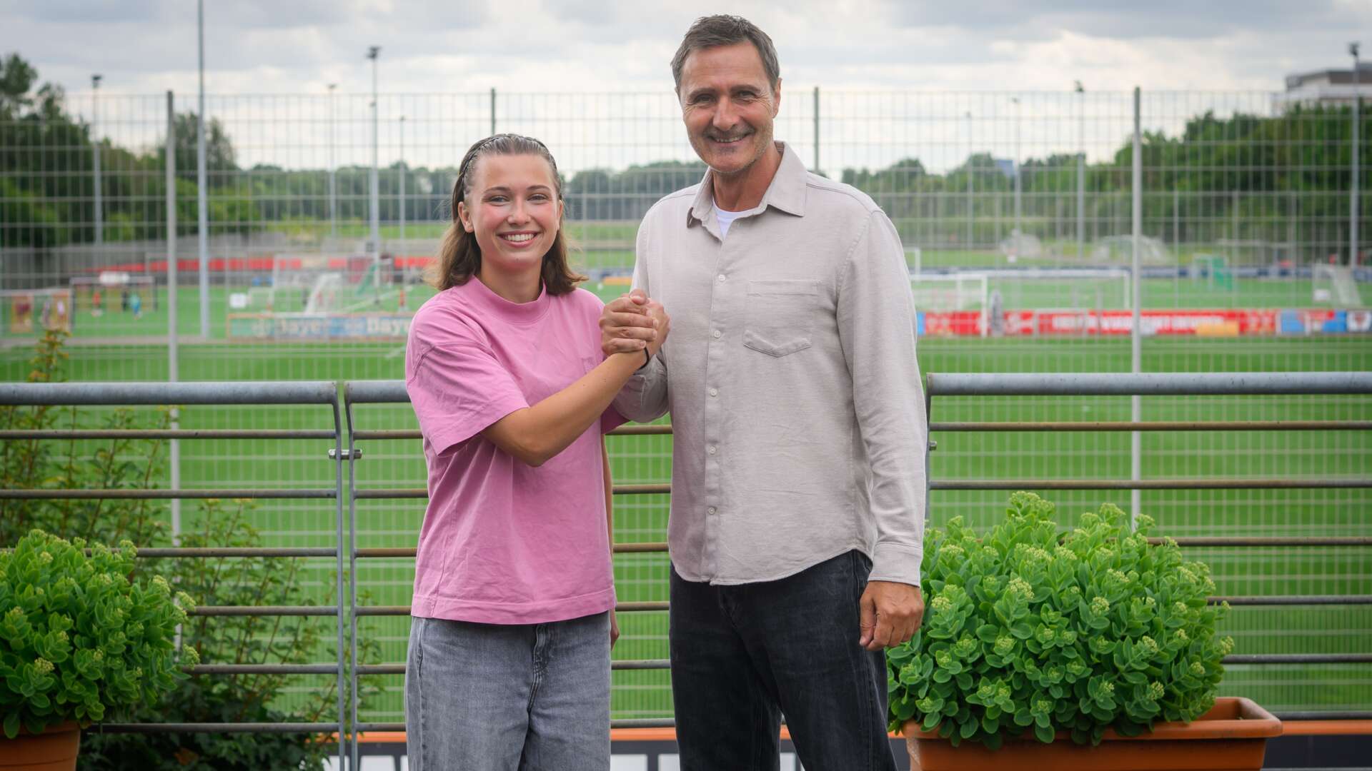 Paula Schwartze und Achim Feifel