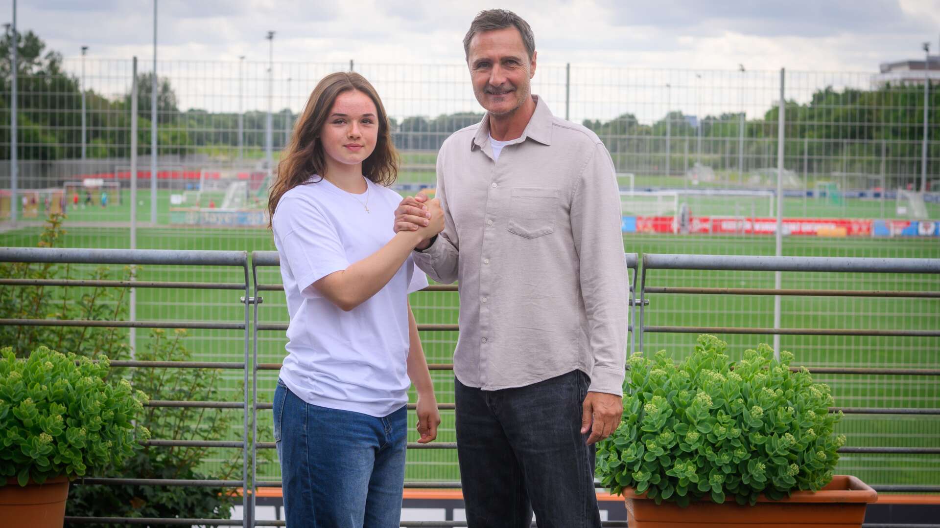 Amy Wrigge und Achim Feifel