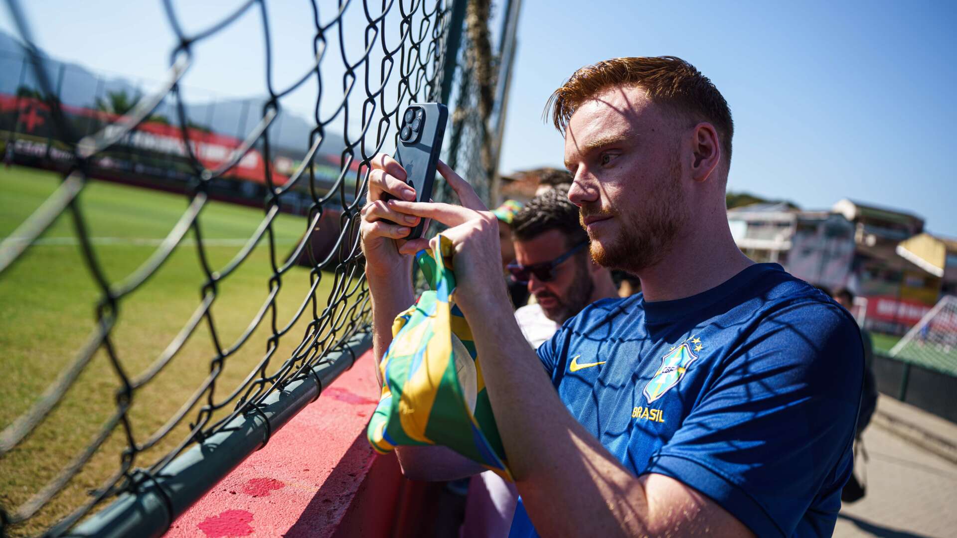Fans beim Training