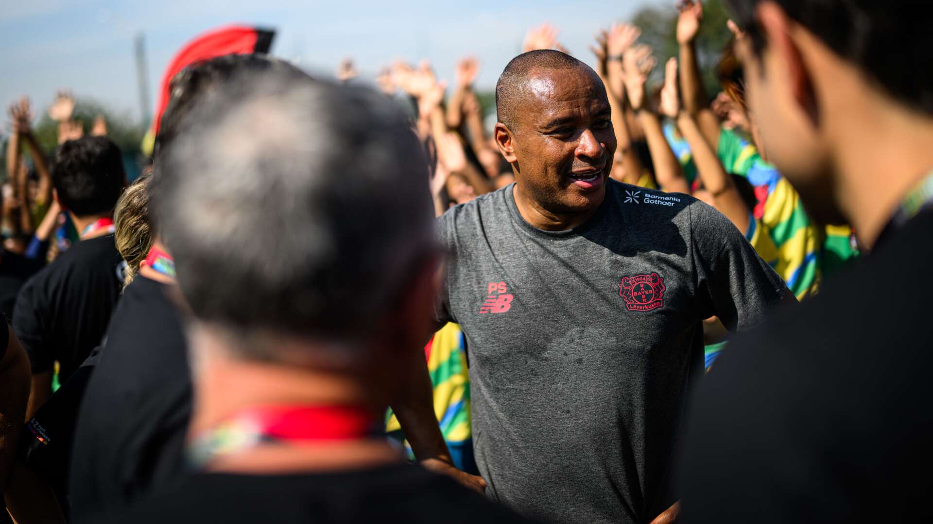 Besuch Fußballschule Bayer AG