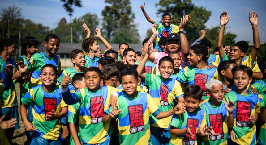 Besuch Fußballschule Bayer AG