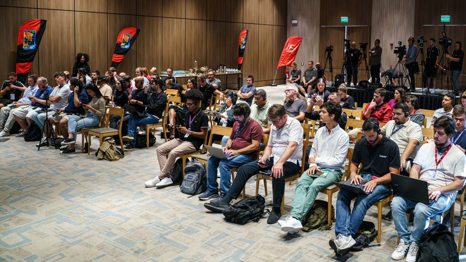 Medien-Event in Brasilien