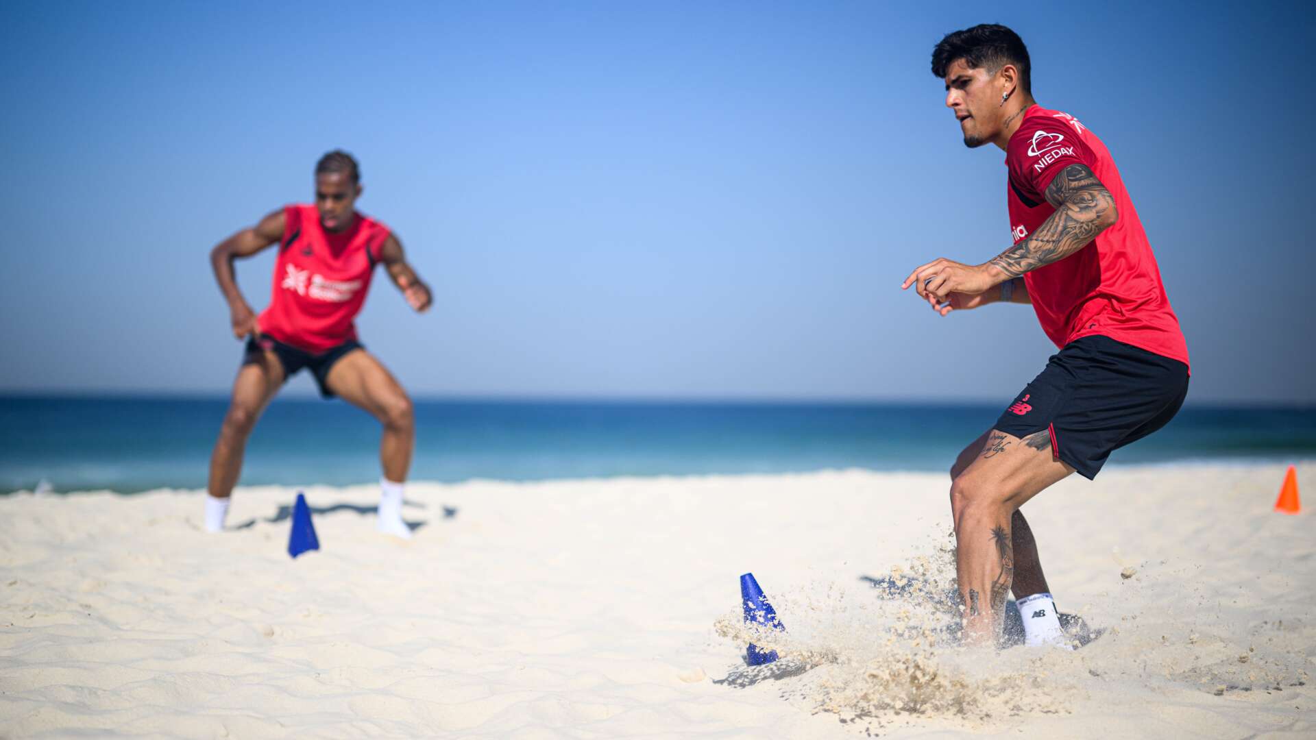 Individual- und Rehatraining am Strand