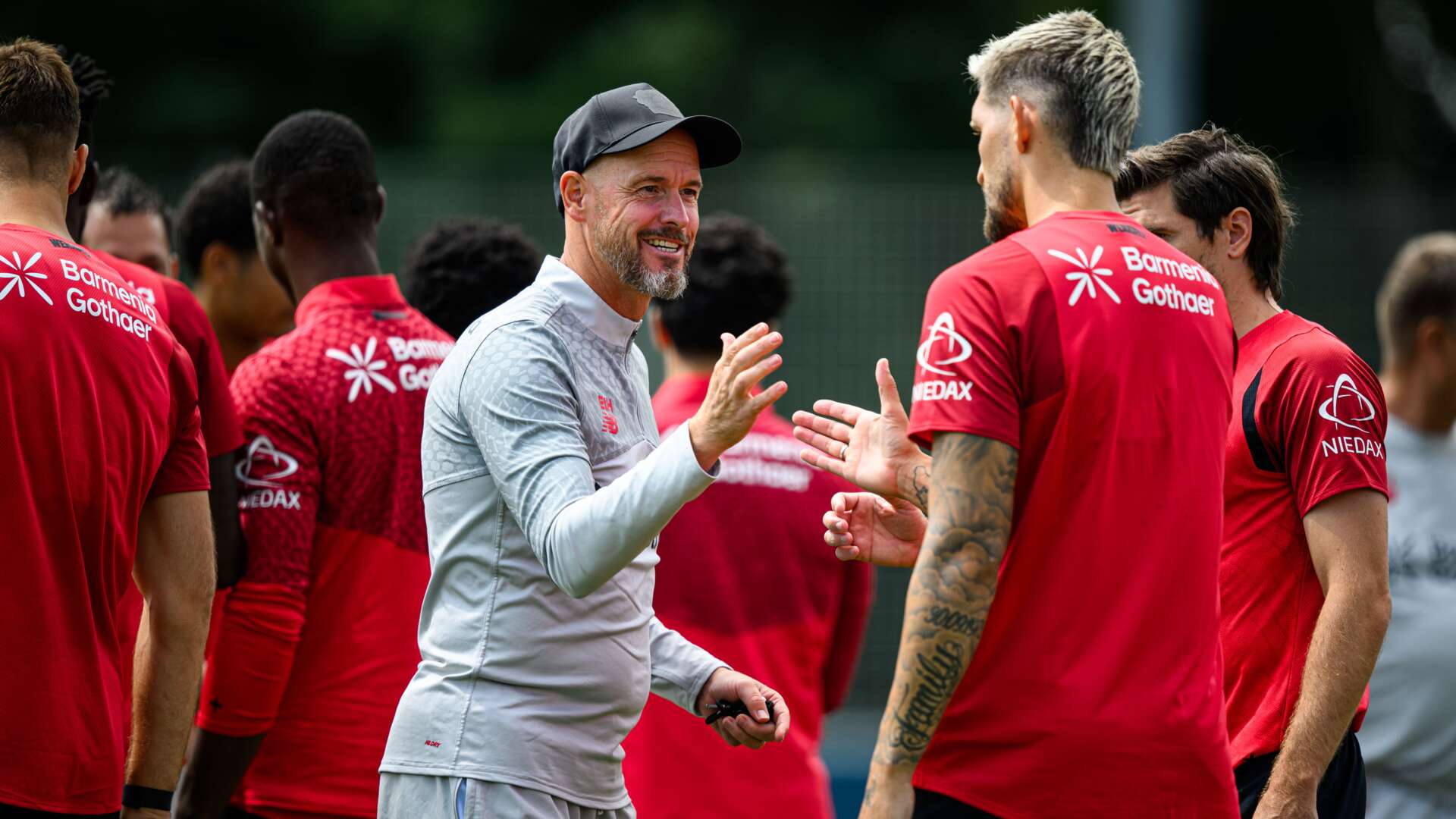 Erik ten Hag und Robert Andrich