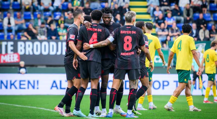 Jubel nach dem 1:0