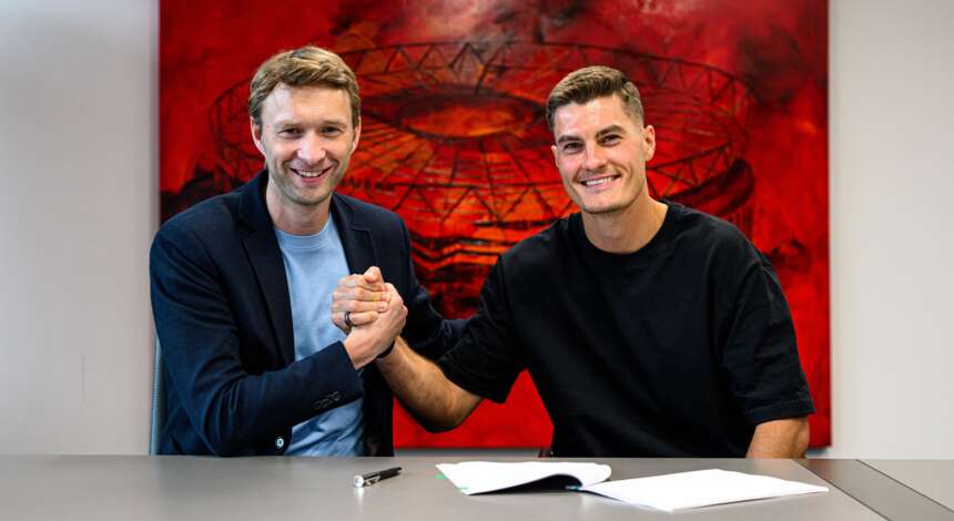 Simon Rolfes und Patrik Schick