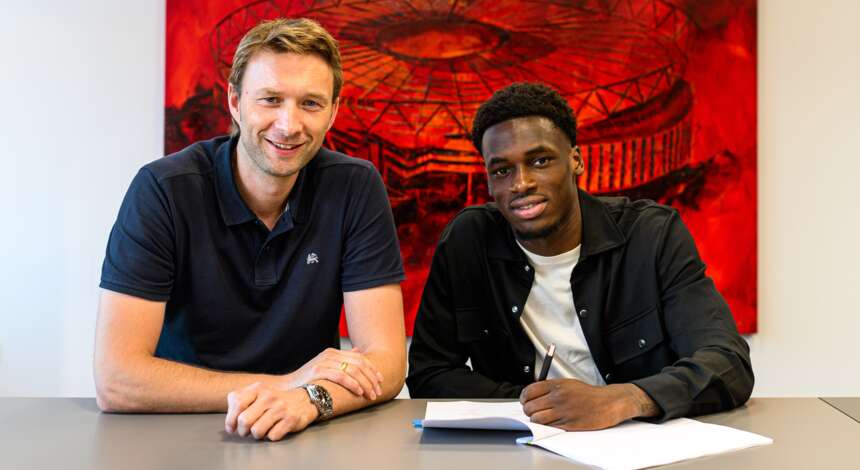 Simon Rolfes und Ernest Poku