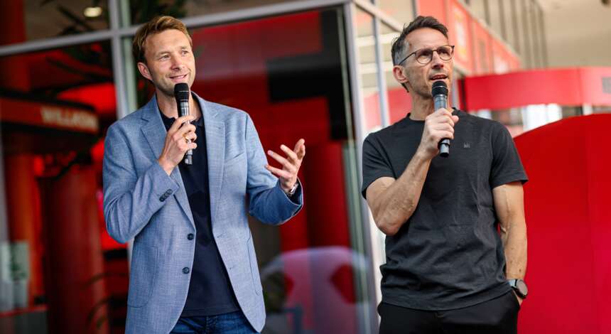 Simon Rolfes und Thomas Eichin