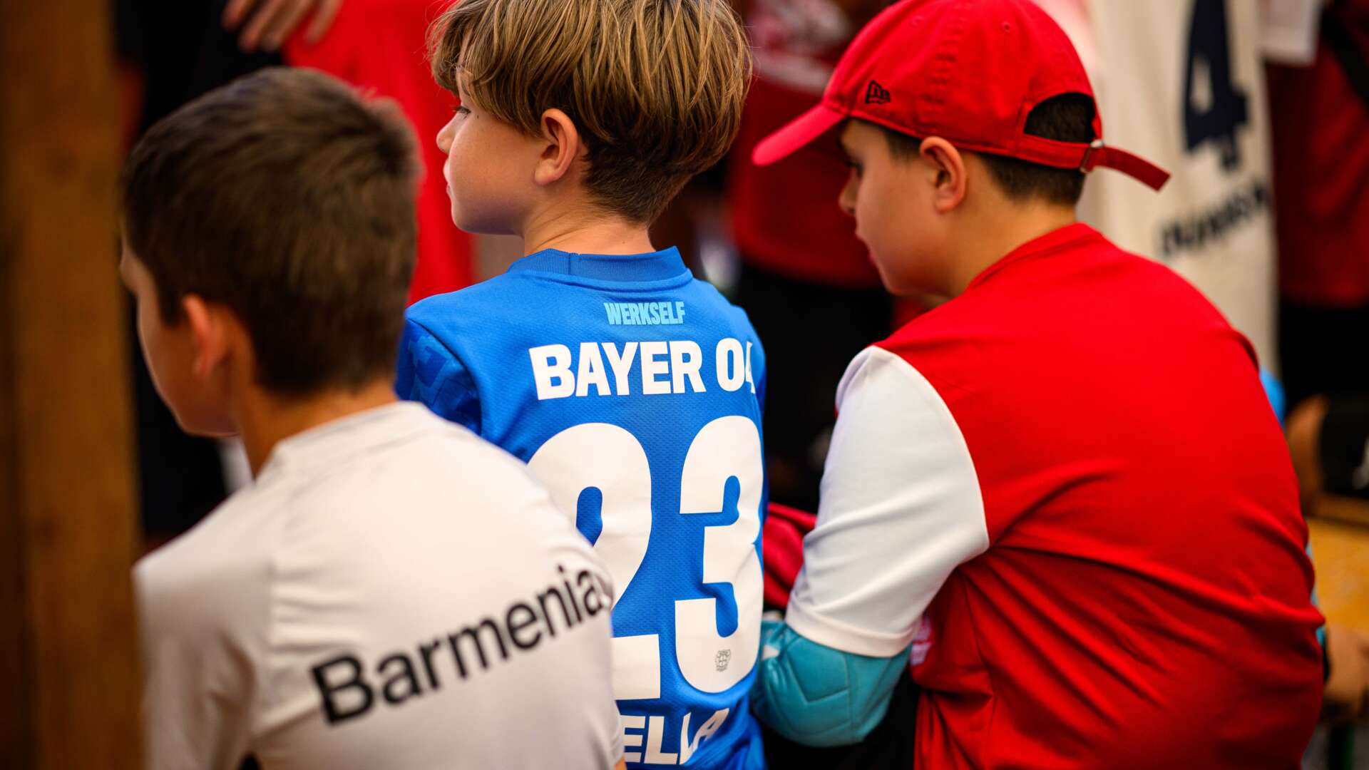 Nathan Tella bei der Fußballschule Birkenberg