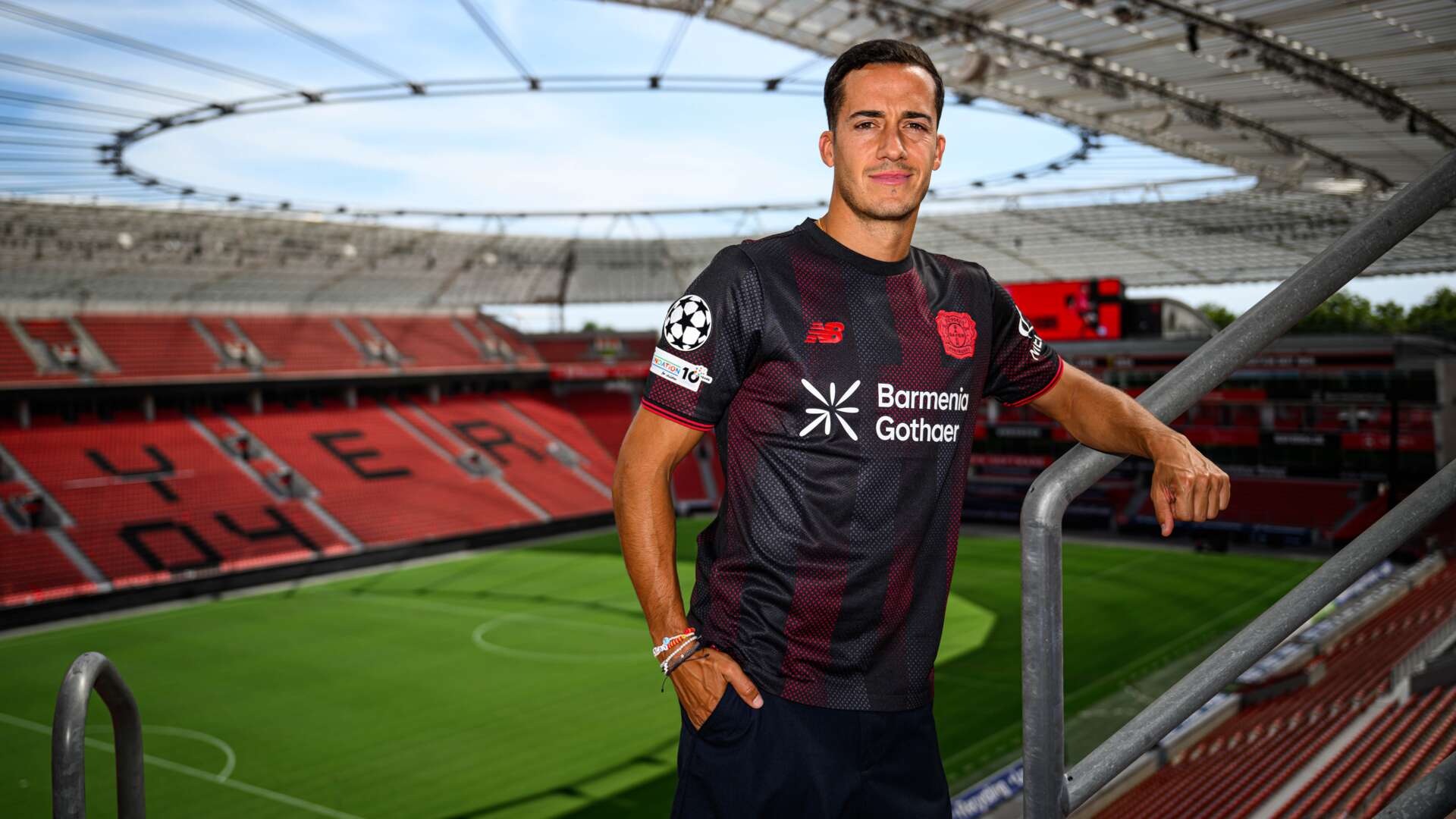 Lucas Vázquez bei seiner Vorstellung