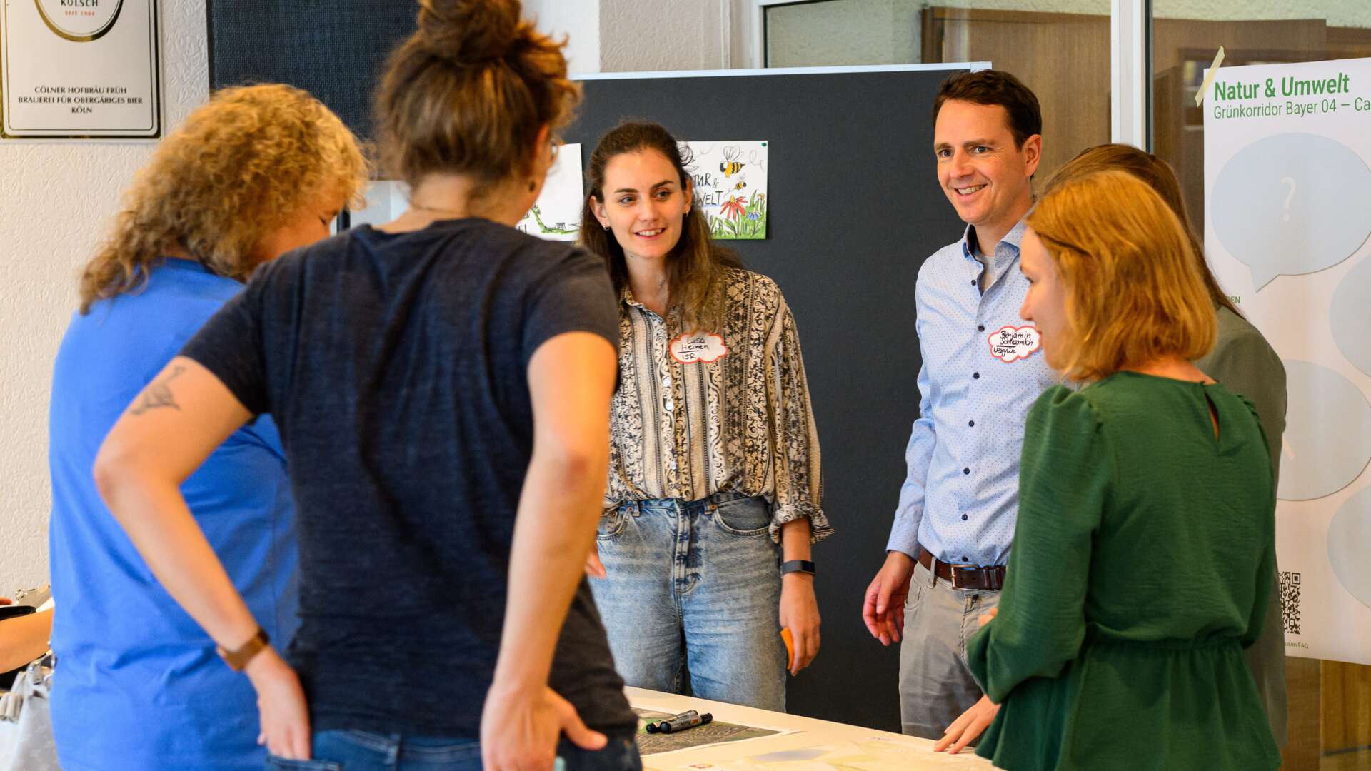Ideen-Workshop zum Grünkorridor am geplanten Bayer 04 Campus