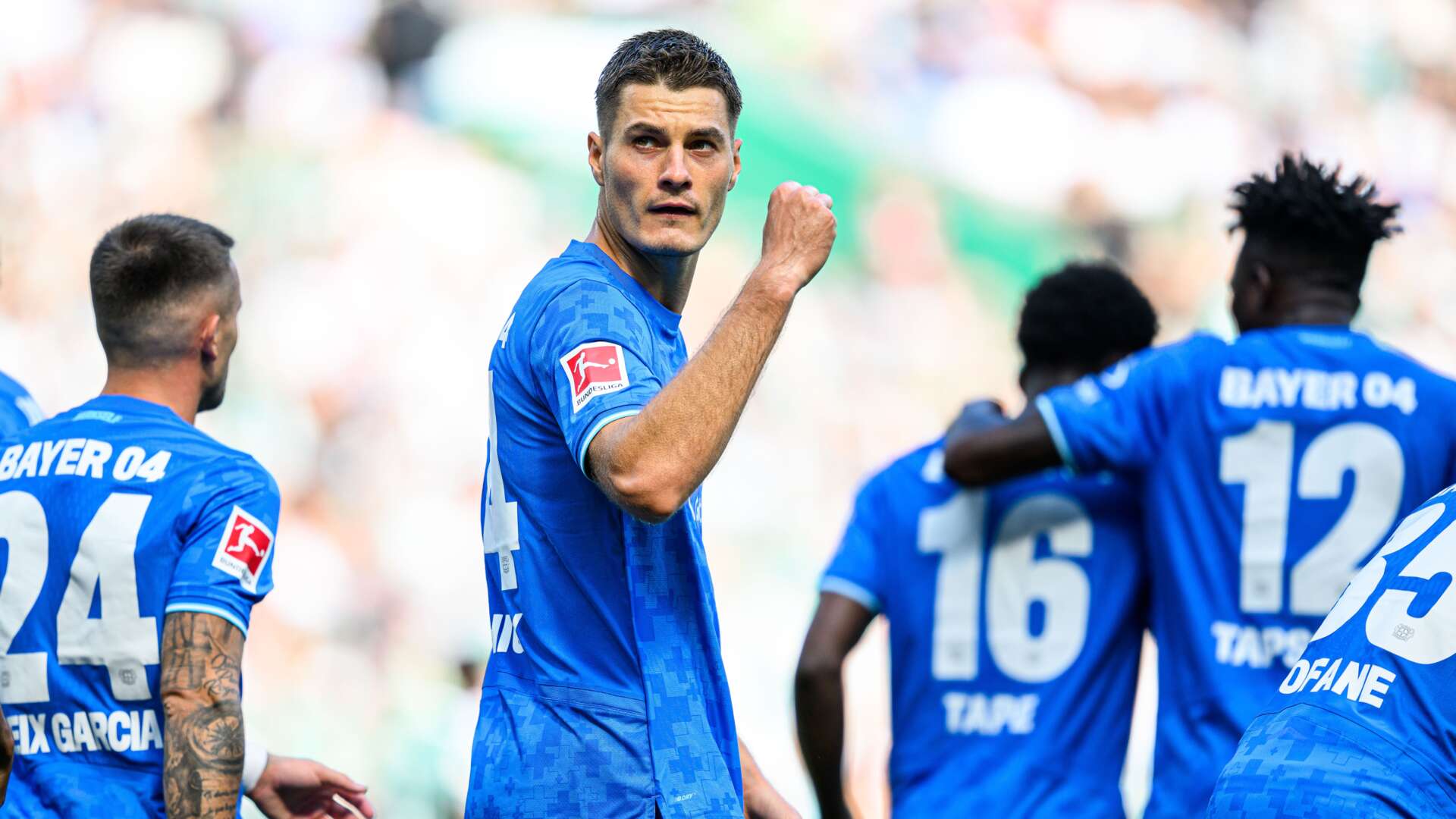 Patrik Schick beim Torjubel