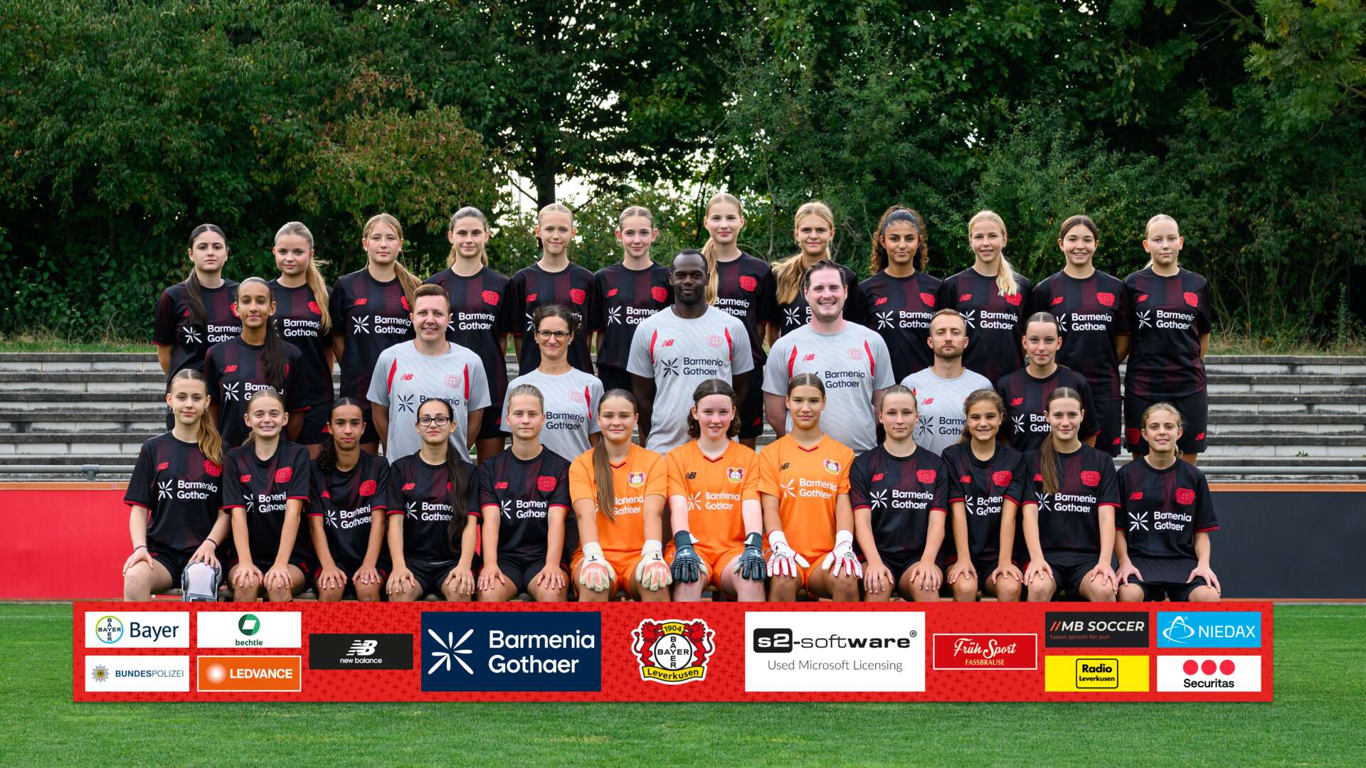 Mannschaftsfoto U16-Juniorinnen