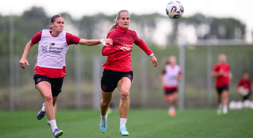 Zweikampf im Training