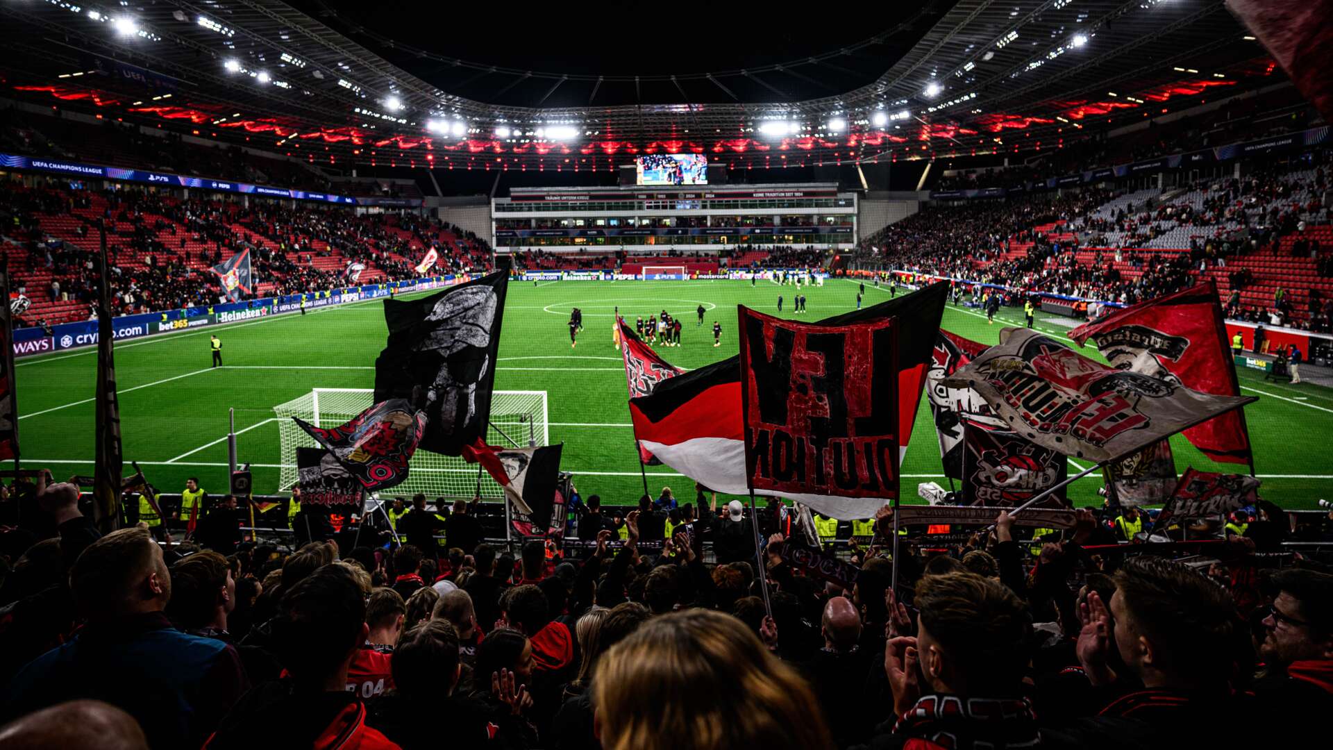 Fan-Support nach Abpfiff