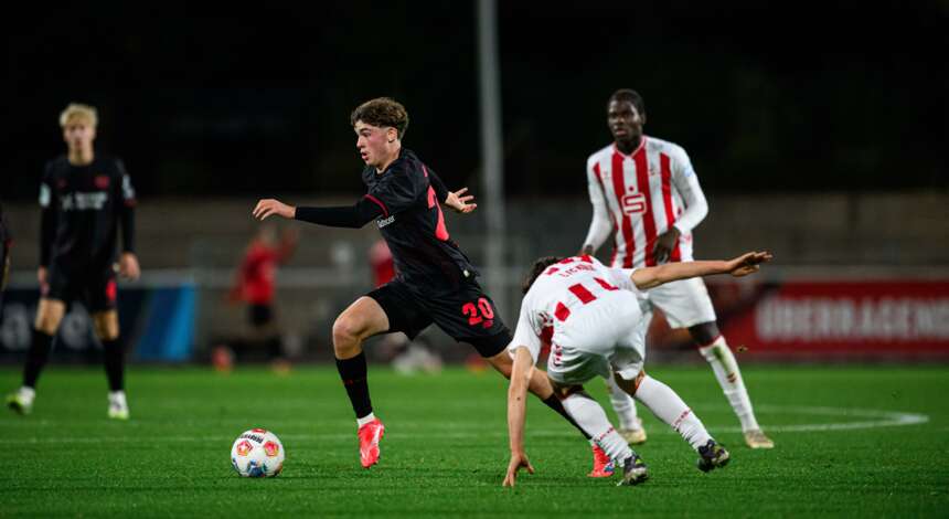 Ole Klaßen gegen den 1. FC Köln