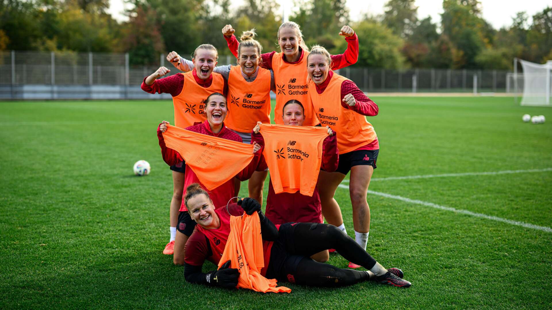 Siegerfoto im Training