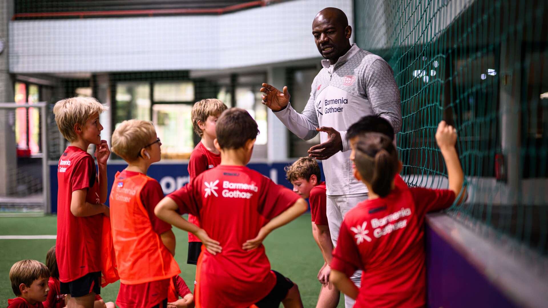 Bayer 04-Fußballschule in Leverkusen