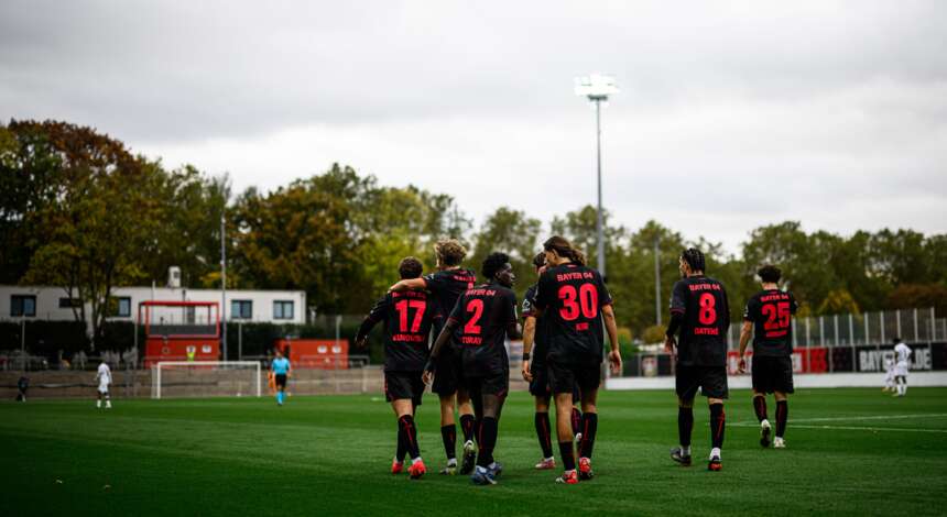 U19 beim Torjubel
