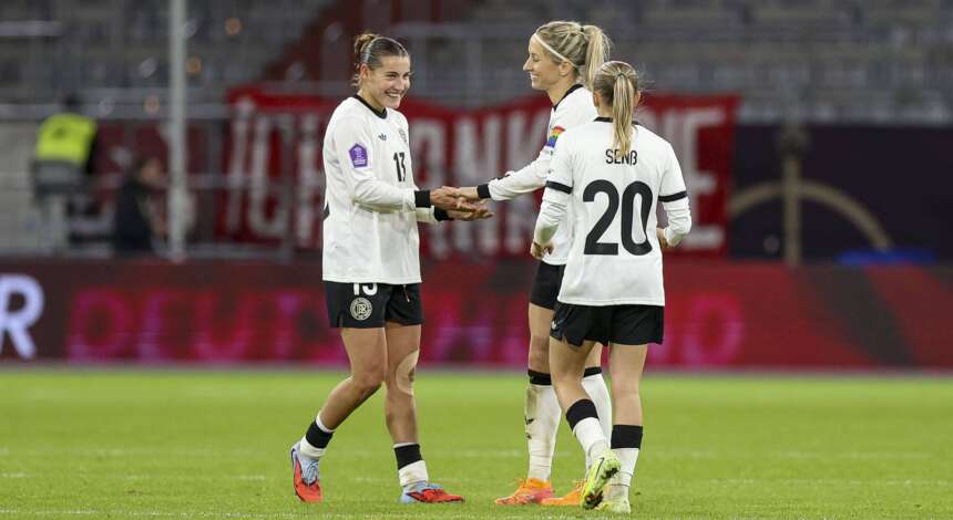 Carlotta Wamser für die DFB-Auswahl
