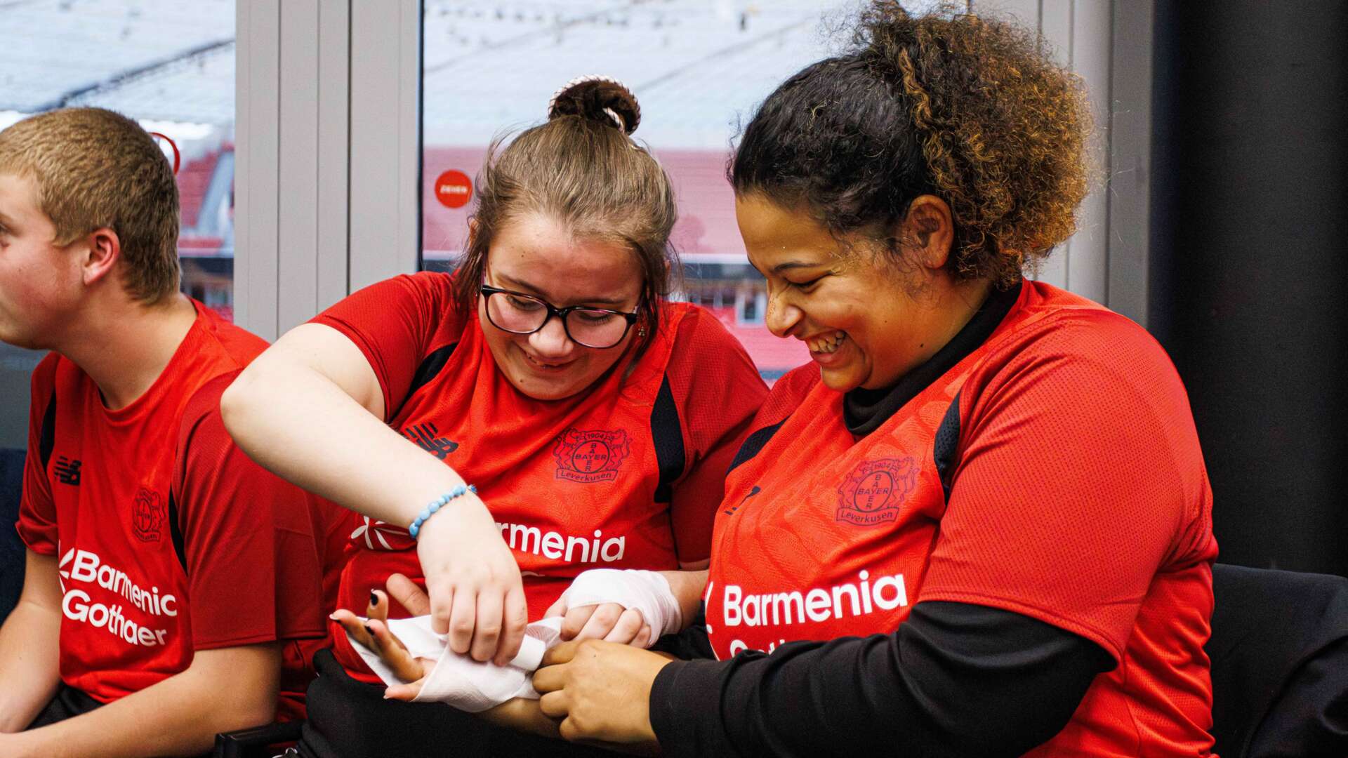 Mitglieder der Inklusionswerkself beim Erste-Hilfe-Kurs