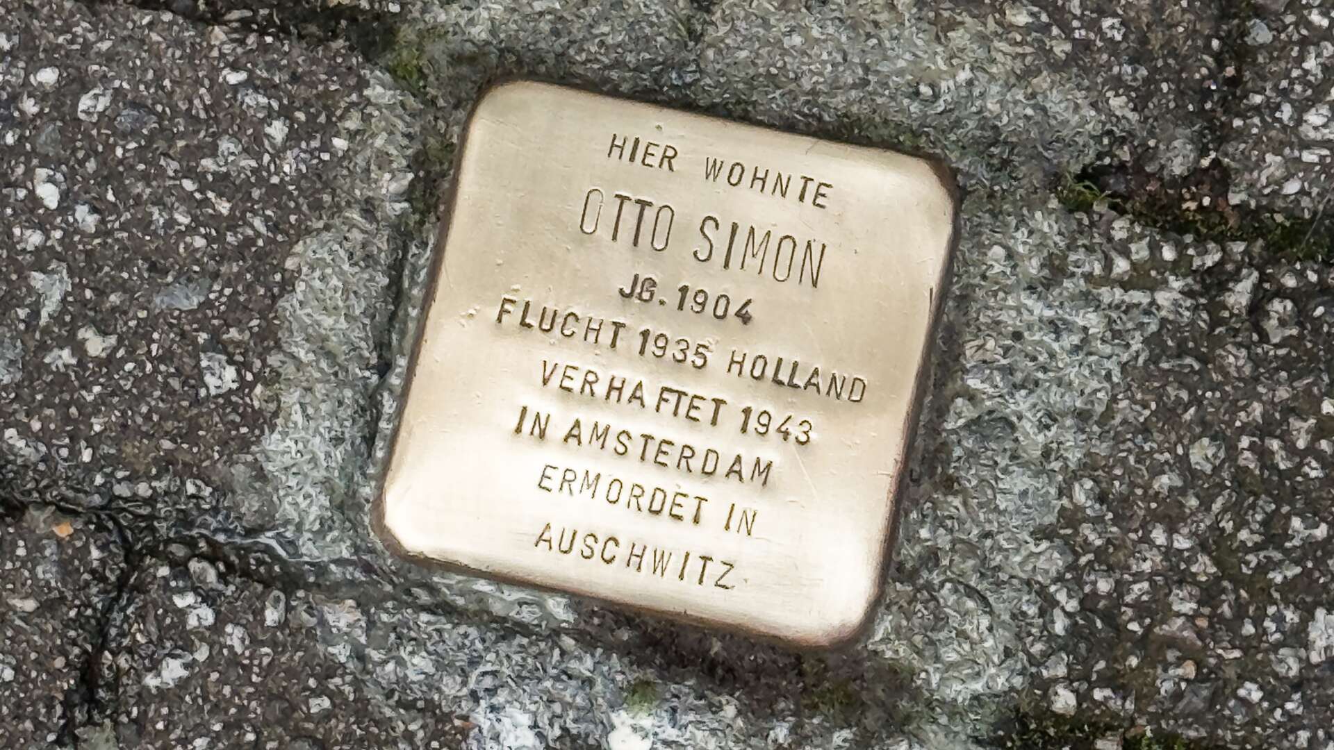 Stolpersteine putzen in Leverkusen
